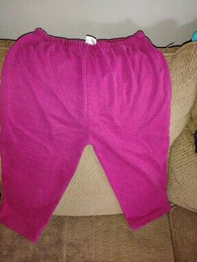 CB casual Raspberry Knit Pull-On Pants